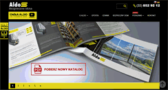 Desktop Screenshot of okna-aldo.com.pl